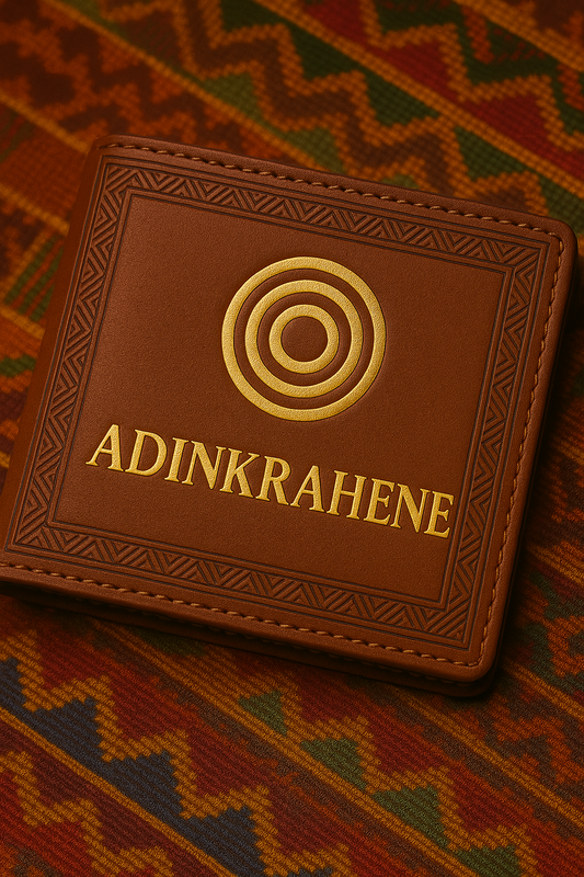 Portefeuille Adinkrahene – Fierté et charisme Africain
